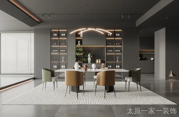 餐厅装修案例图