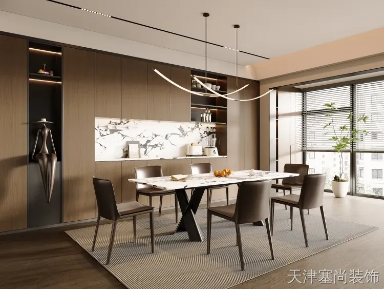 餐厅装修案例图