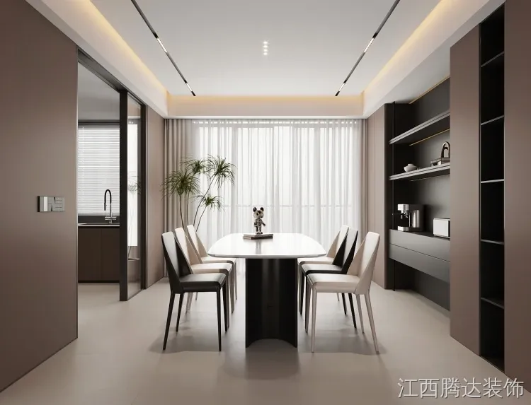 餐厅装修案例图