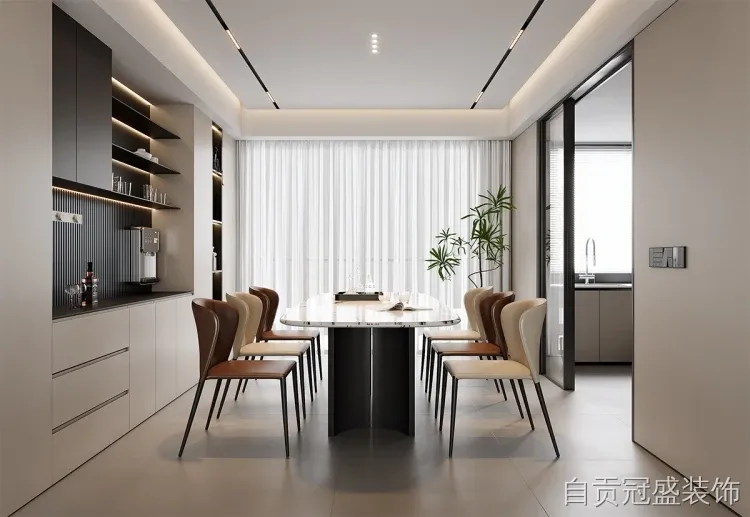 餐厅装修案例图