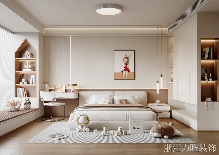 儿童房装修案例图