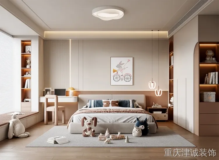 儿童房装修案例图