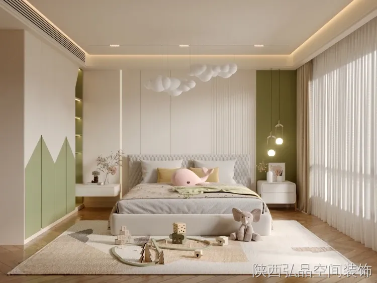 儿童房装修案例图