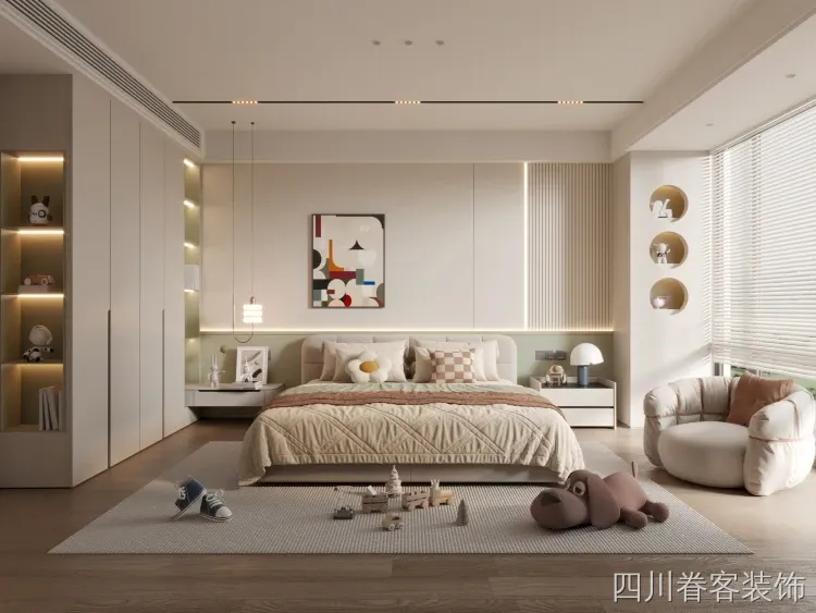 儿童房装修案例图