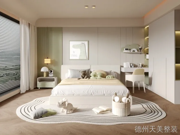 儿童房装修案例图