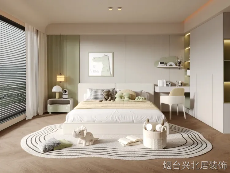 儿童房装修案例图