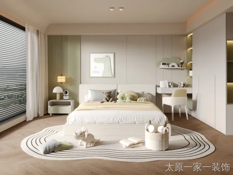 儿童房装修案例图
