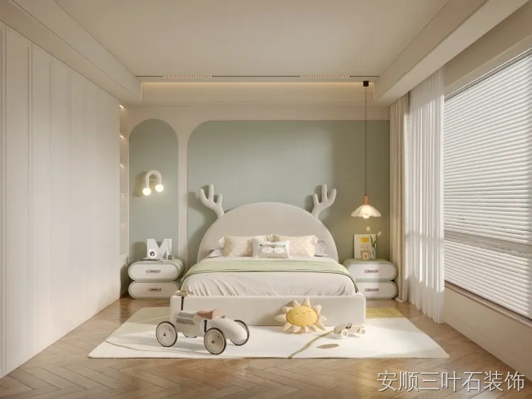 儿童房装修案例图
