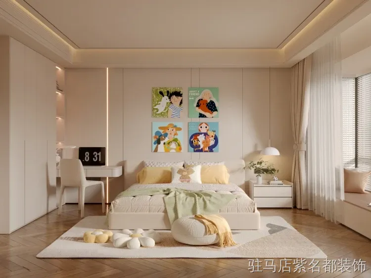 儿童房装修案例图