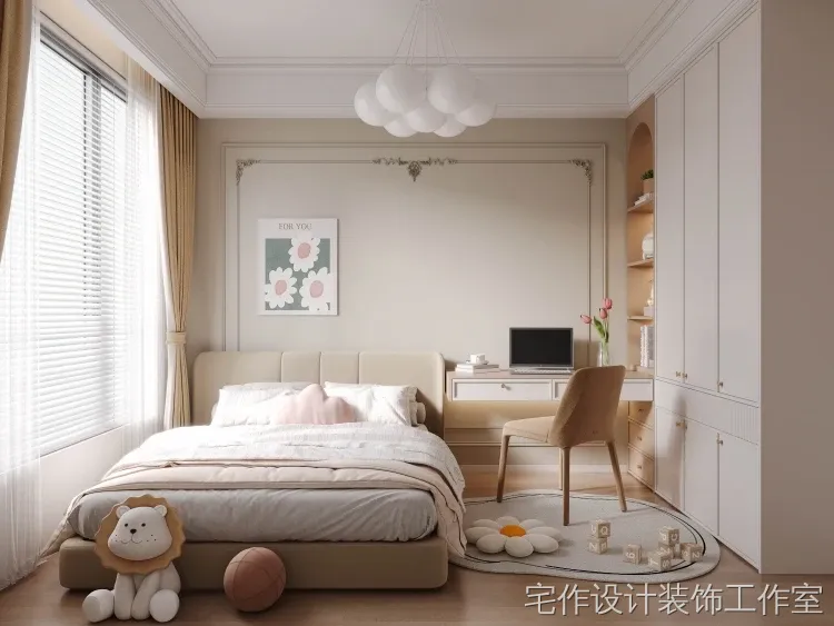 儿童房装修案例图