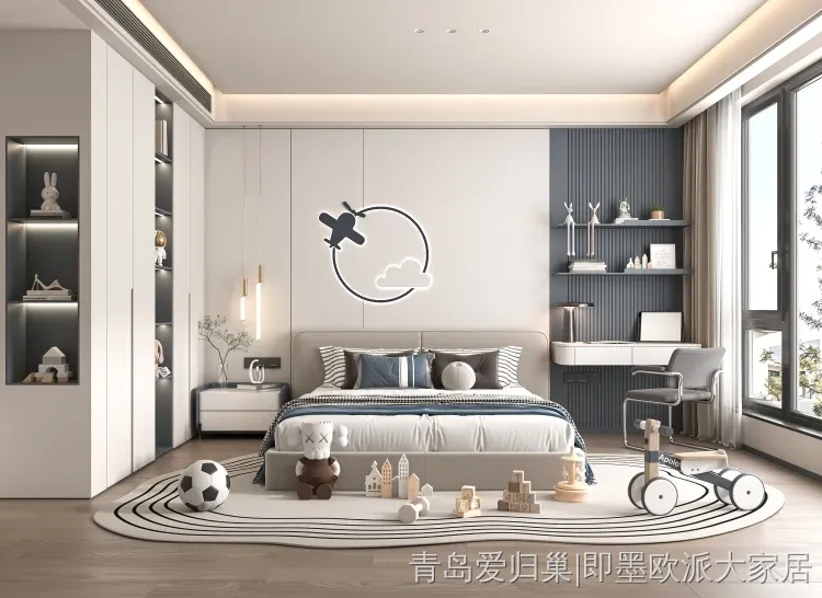 儿童房装修案例图