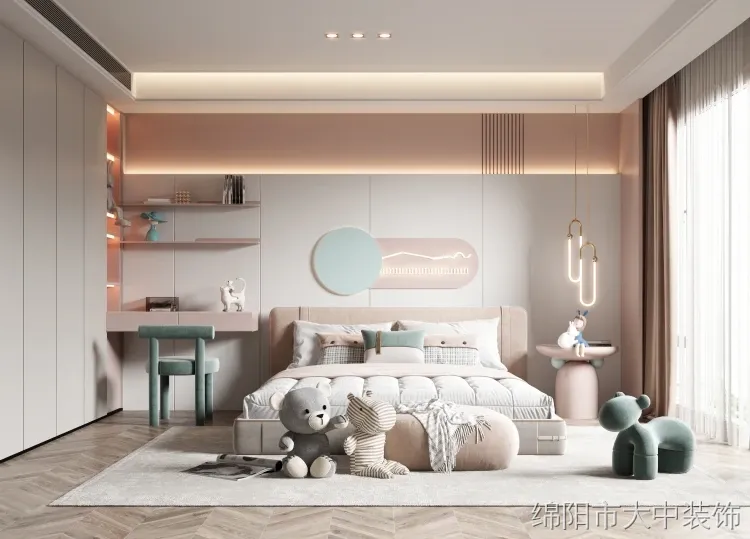 儿童房装修案例图