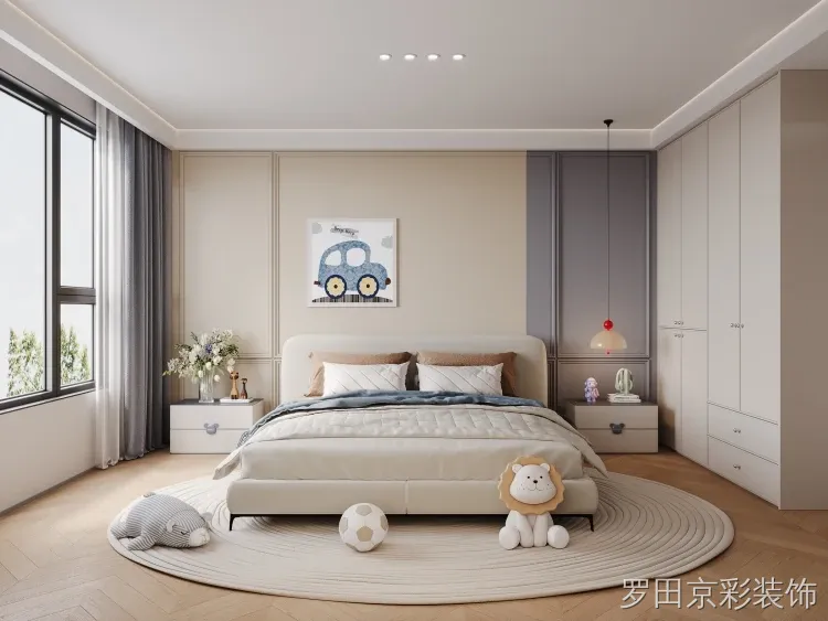儿童房装修案例图