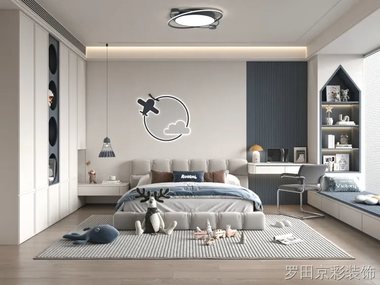 儿童房装修案例图