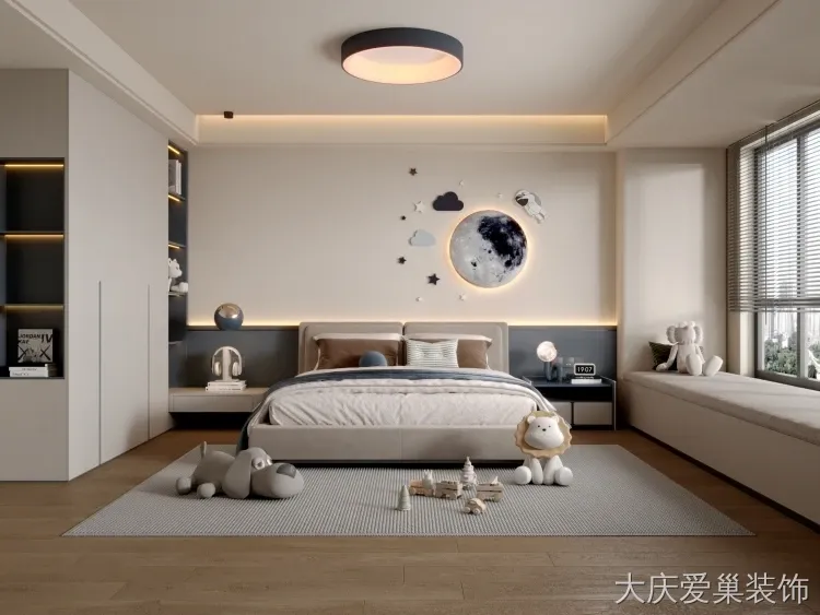 儿童房装修案例图