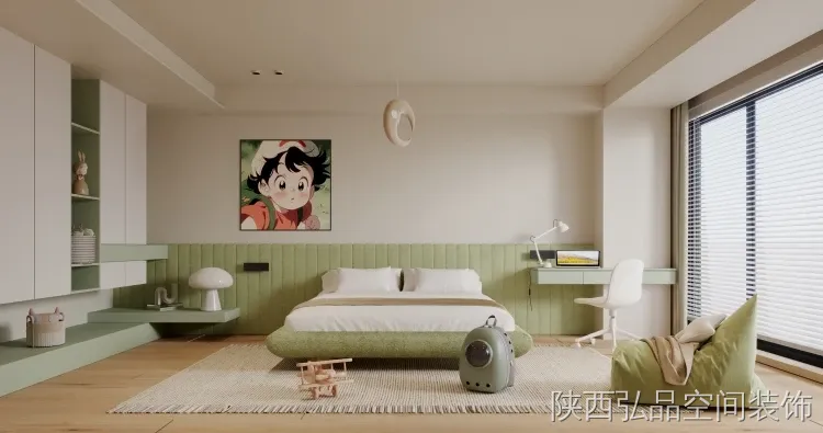 儿童房装修案例图