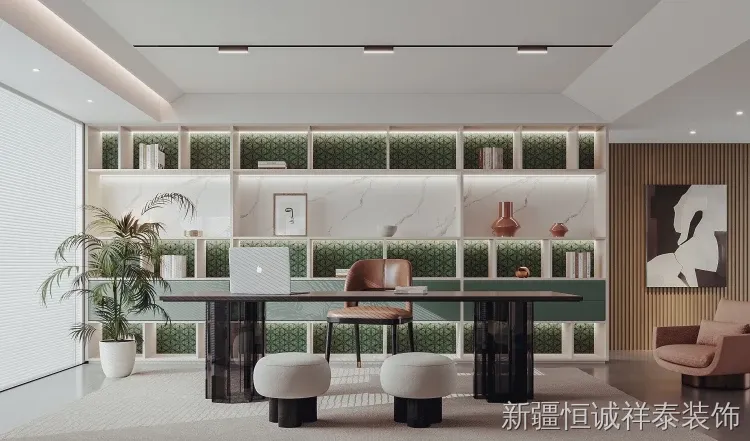 书房装修案例图