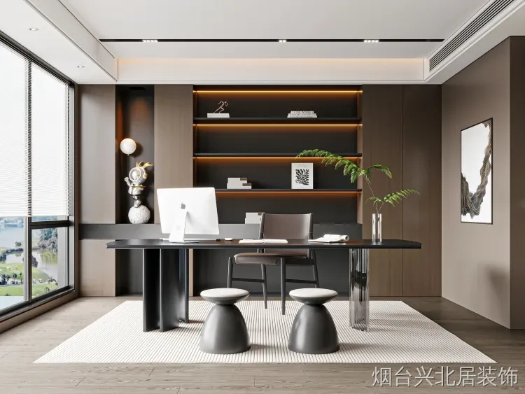 书房装修案例图
