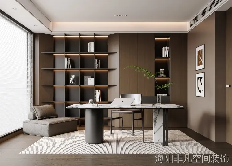 书房装修案例图
