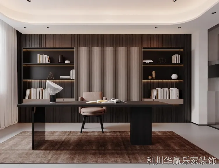 书房装修案例图