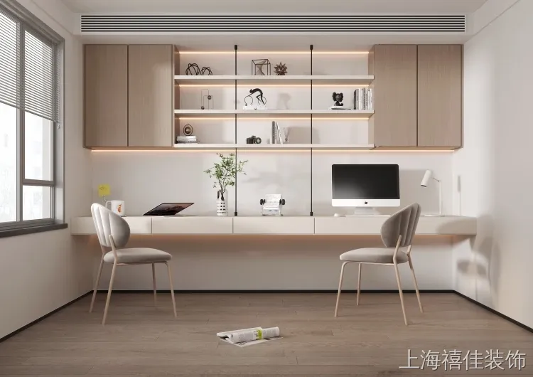 书房装修案例图