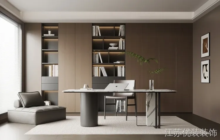 书房装修案例图