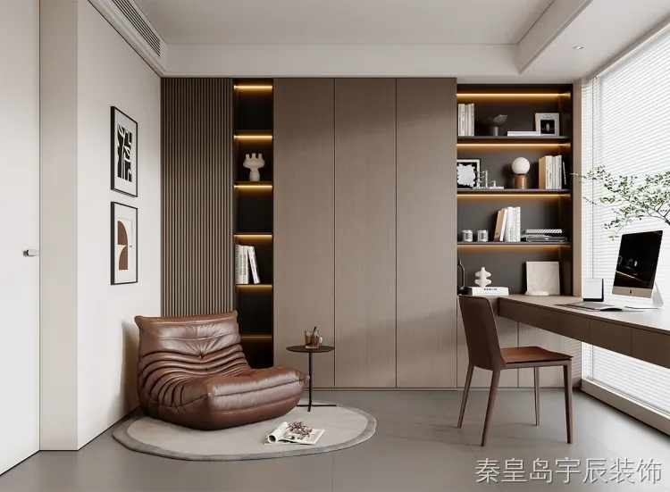 书房装修案例图