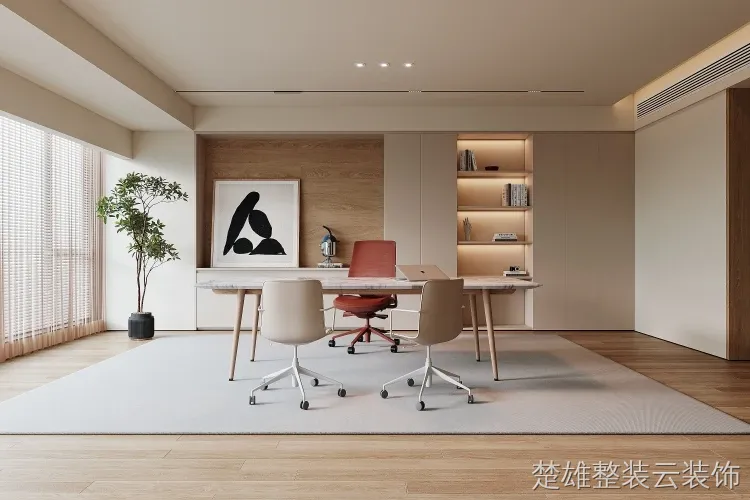 书房装修案例图