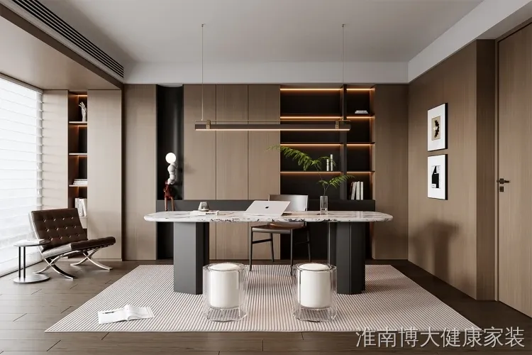 书房装修案例图
