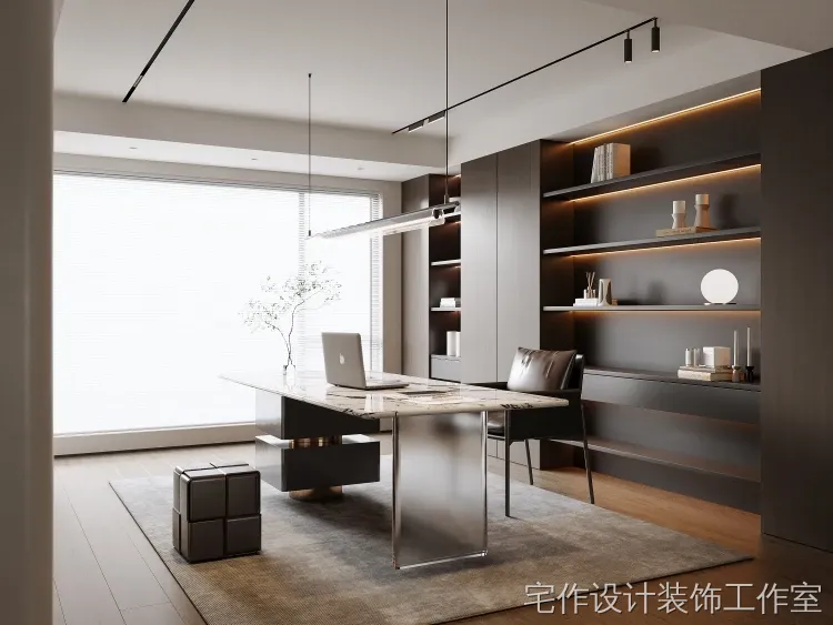 书房装修案例图