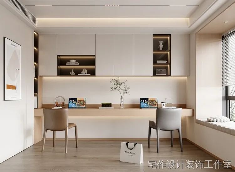 书房装修案例图