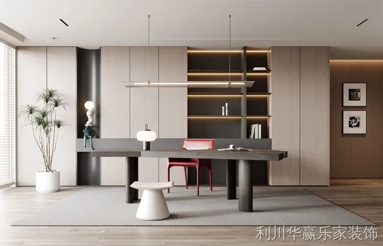 书房装修案例图