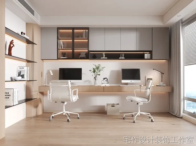 书房装修案例图
