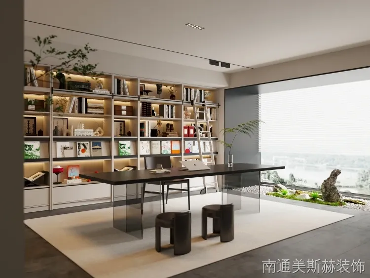 书房装修案例图