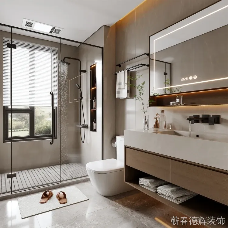 卫生间装修案例图