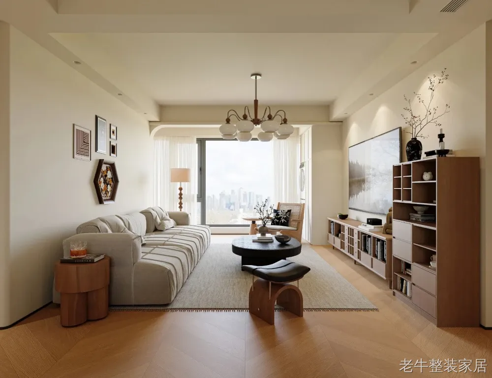 奶油风装修案例图