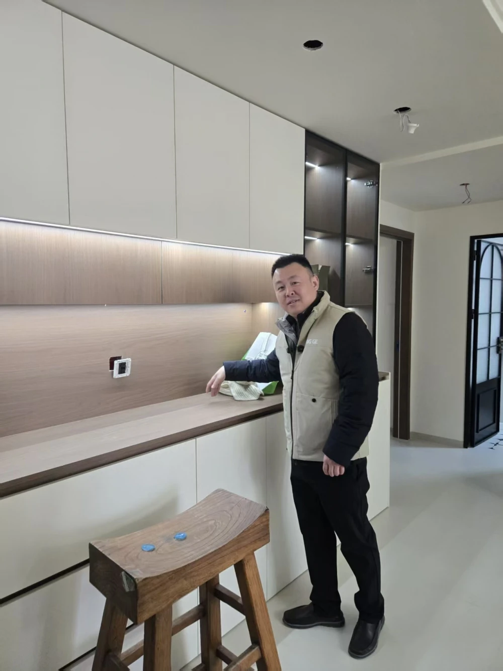 行唐县启明小区3室1厅79㎡效果图