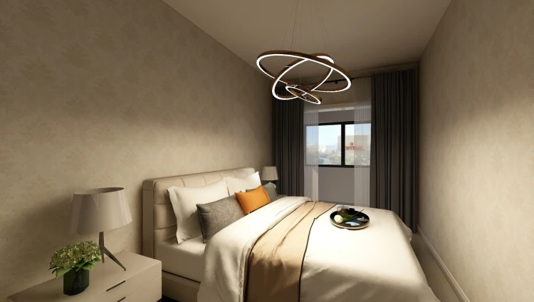 南开区万德庄130㎡旧房改造 复古风适配落地效果