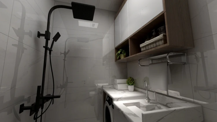 天津南开区万德庄张阿姨老房翻新 打造实用暖心婚房