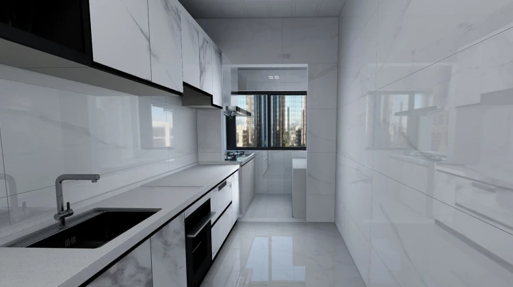 天津西园西丽老房户型改造 解决厨卫面积小痛点案例