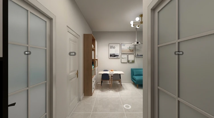 天津竞业里多层老房改造：6层到顶户型的电梯搬运技巧