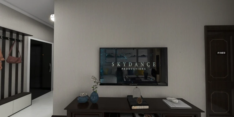 林苑北里68㎡两居老房翻新设计 解决南北不通透痛点