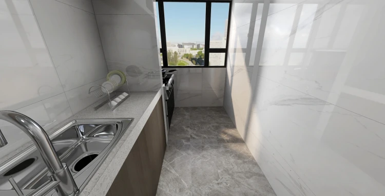 南开区红云里59㎡两居室户型改造设计