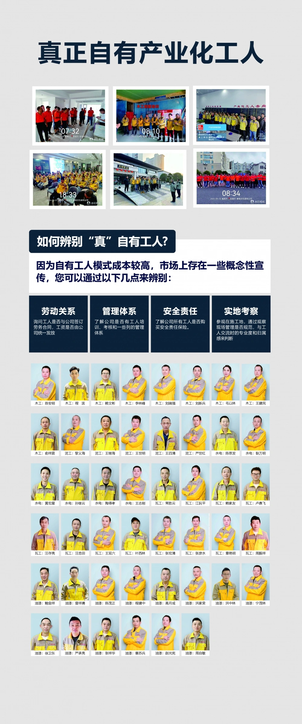 秦砖汉瓦装饰产业化工人