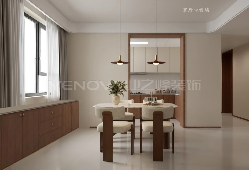 运城水利局家属院旧房翻新：家属院邻里和谐的装修设计