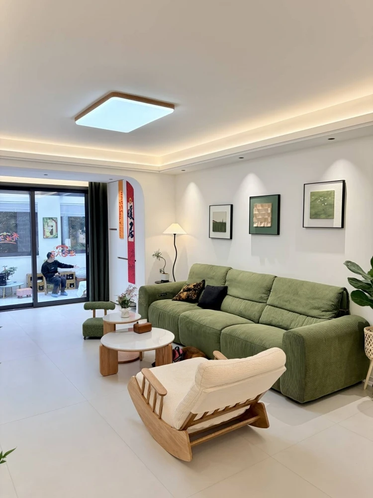 原木风装修案例图