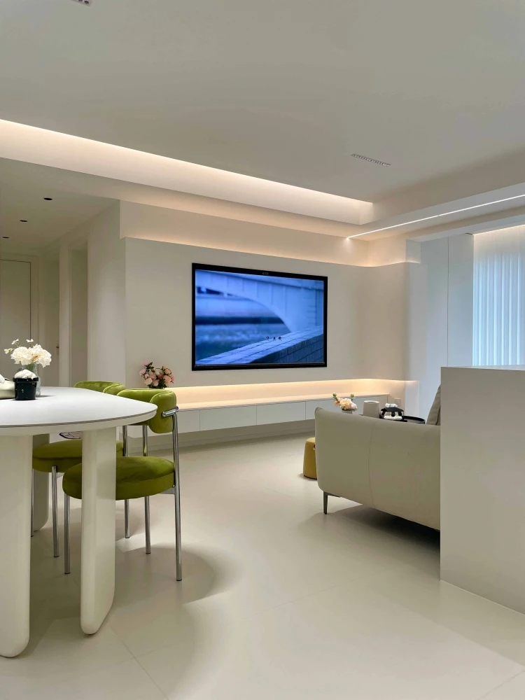 奶油风装修案例图