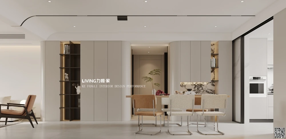 温岭玖珑春晓洋房户型客厅空间利用设计