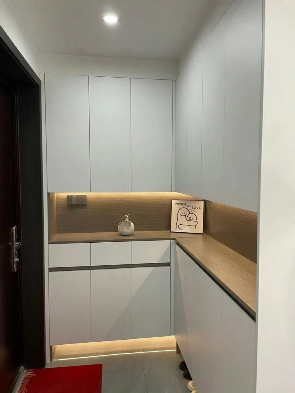 漯河鲁明丹江赋128㎡现代简约三居室装修案例