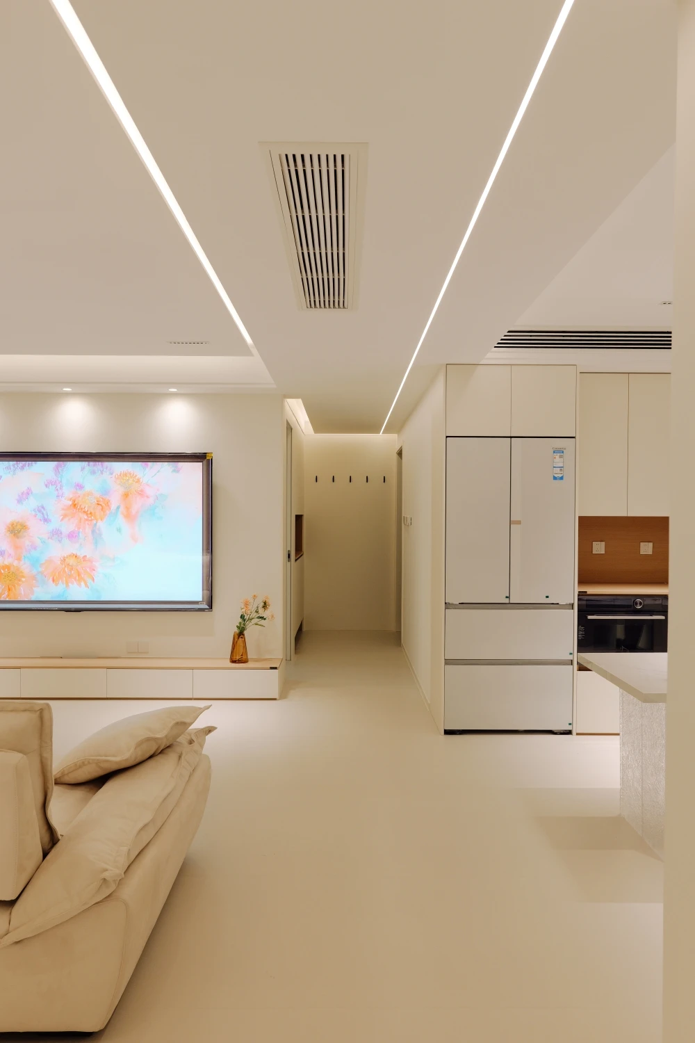 枣庄秀地新时代115㎡奶油风施工工艺落地报告